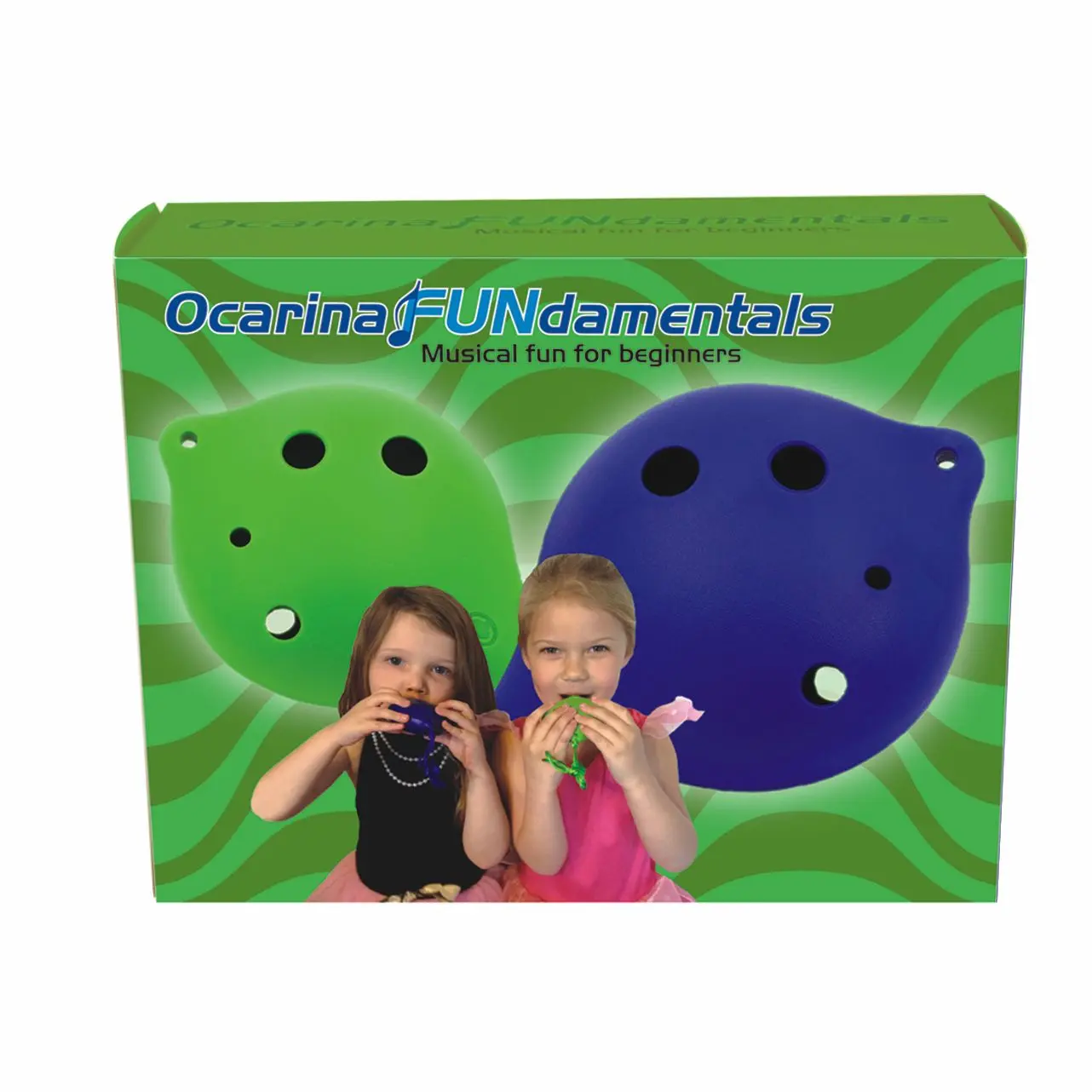Ocarina FUNdamentals for 6 Hole Ocarina + Four Additional 6-hole Plastic Ocarinas