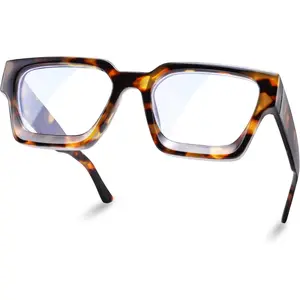 Blue Light Glasses for Women - Computer Glasses 99% Blue Light Blocking - Fashion Rectangle TR90 Frame Eyeglasses