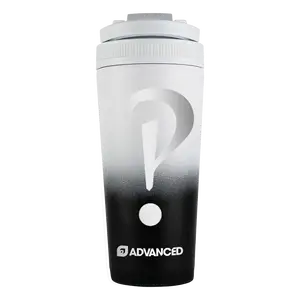 Interrobang Custom 26oz Ice Shaker - Black White Ombre