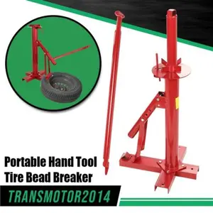 CROSSDESIGN Manual Portable Hand Changer Tire Bead Breaker Tool Mounting Home Shop Auto Manual Portable Hand Changer Tire Bead Breaker Tool Mounting Home Fits Auto