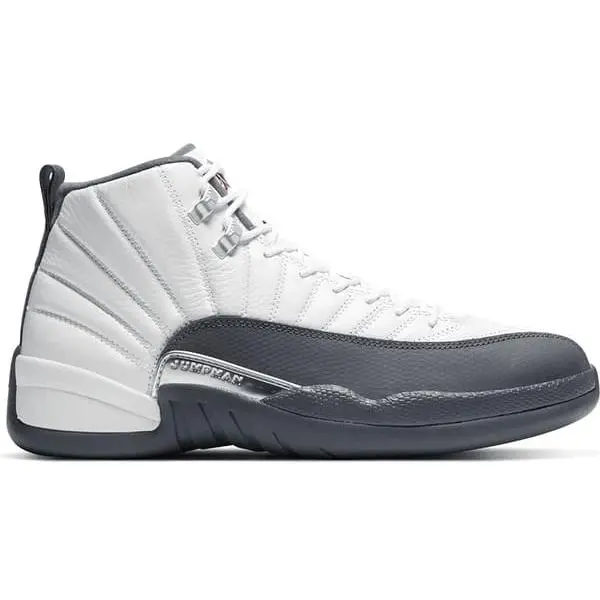 Jordan 12 Retro White Dark Grey