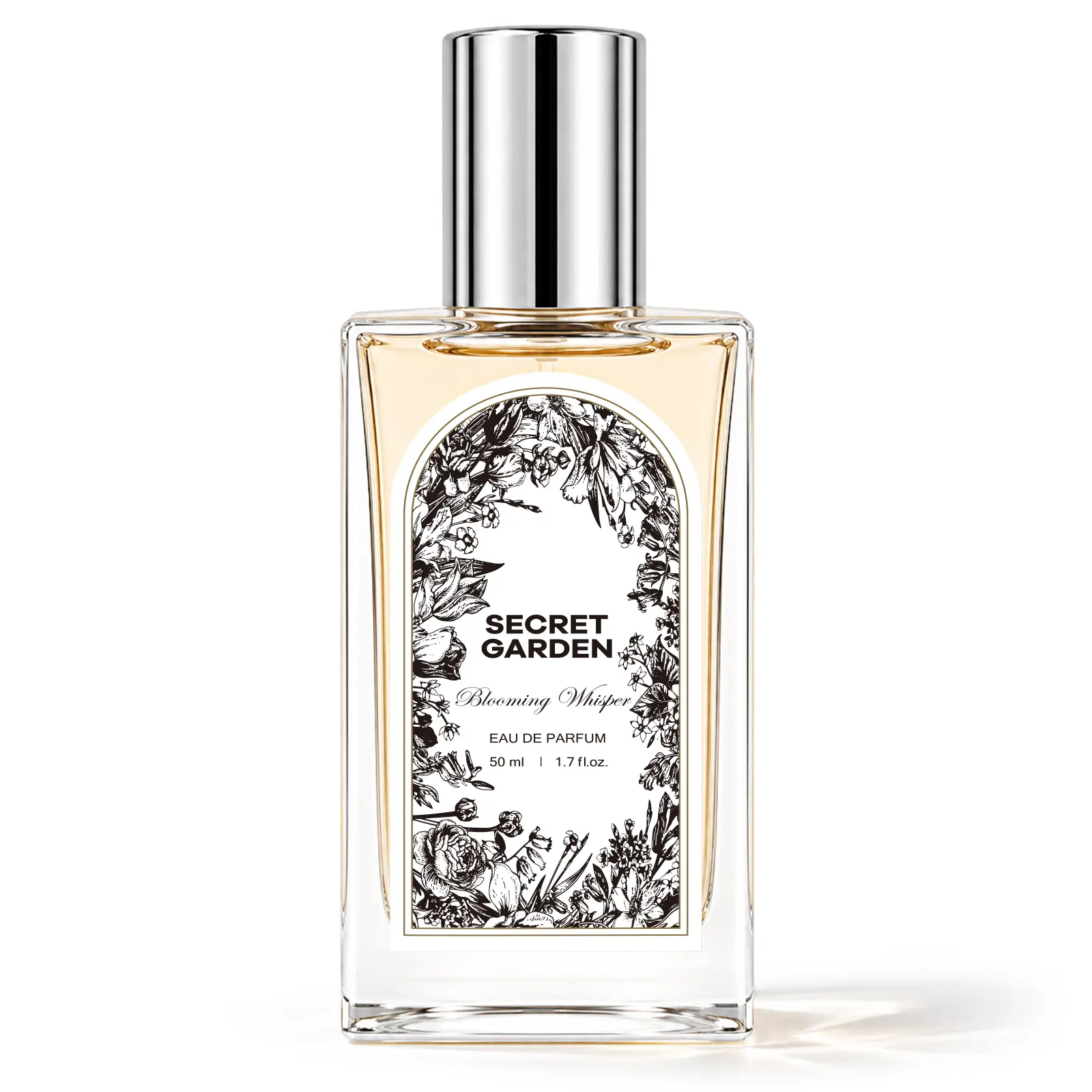 SECRET GARDEN Perfume for Women, Eau De Perfumes Para Mujeres, Floral Fruit & Jasmine with Warm Musk, Long-Lasting EDP Fragrance Scent - 50 ML (1.7 FL. OZ.)