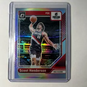 7-Card Pack of Scoot Henderson Rookie Cards Panini