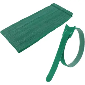 80pcs Christmas Garland Ties, 11.81in Green Garden Plant Cable Strap Adjustable Holiday Garland Ties for Christmas Tree Hangers Wreath Stairways Railings Decoration