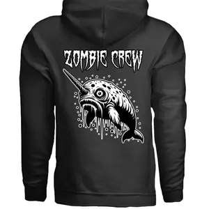 Grave Digs Zombie Crew Narwhal Unisex Hoodie