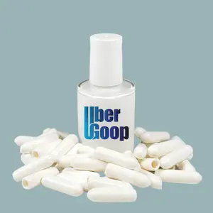 Uber Goop™ White Dishwasher Rack Repair Coating Kit w/40 caps - 1/2 oz