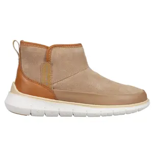 Cole Haan Womens Generation Zerogrand Pull On Round Toe Casual Boots Ankle Low Heel 1-2" - Beige