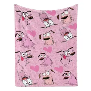 Cute Pink Cozy Throw Blanket – Perfect Room Decor for Relaxing Nights