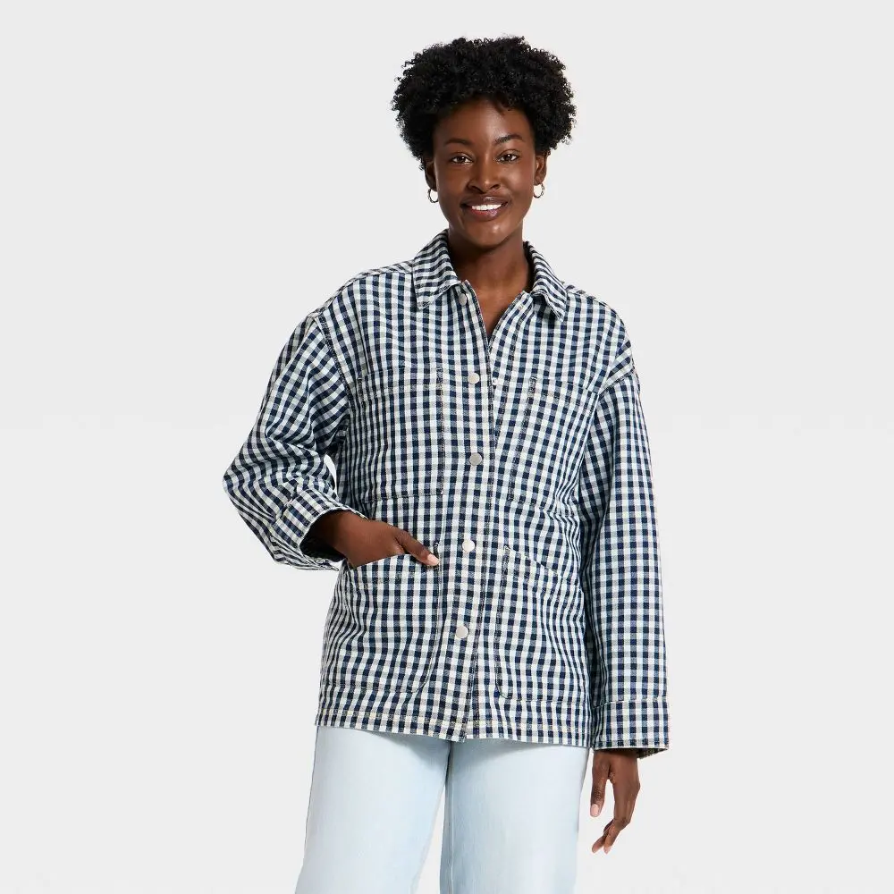 Women's Western Denim Chore Coat - Universal