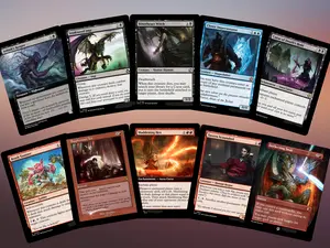 Curse Tribal MTG Proxy Deck + MTG Commander + Token