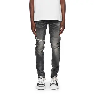 Purple Brand (Black Skinny Week Old Wash Jean)