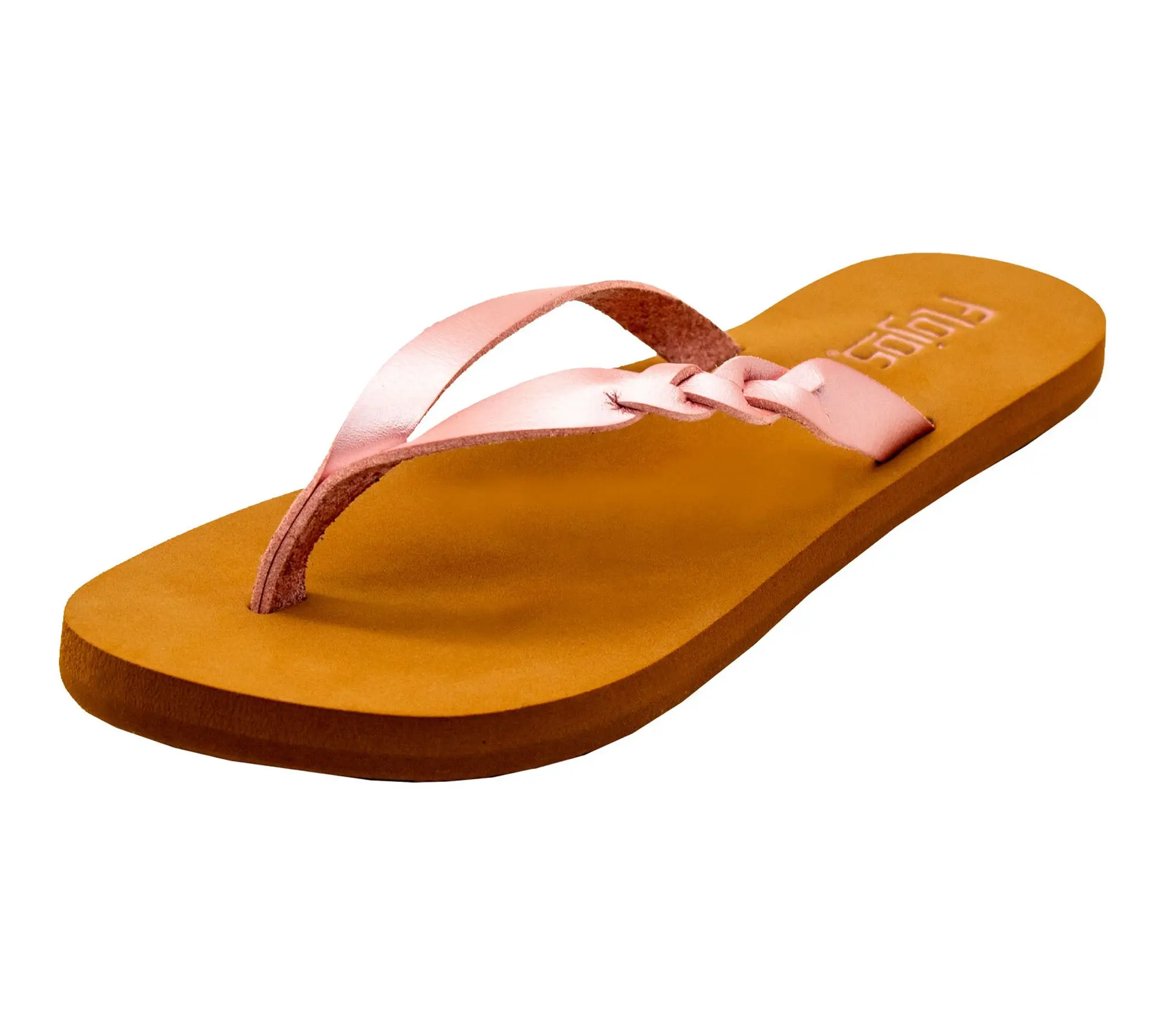 Flojos Interwoven Braided Strap Thong Sandal -Serenity