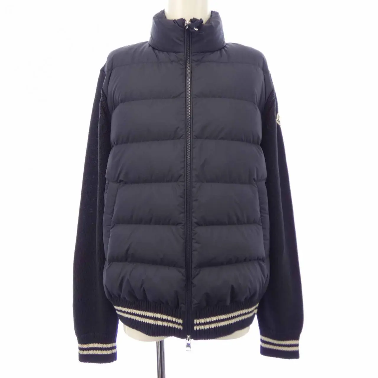 Pre-owned MONCLER Nylon Small Leather Goods Down Jacket