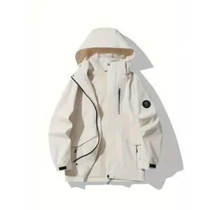 Women's Camo Waterproof Jacket - Lightweight, Windbreaker with Detachable Hood & Multiple Pockets for Spring/Fall Outdoor Adventures, Weatherresistant Outerwear | Sporty Jacket | Durable Woven Jacket umbrella  hat Snow Garden Boots Collapsible Vampire  Co