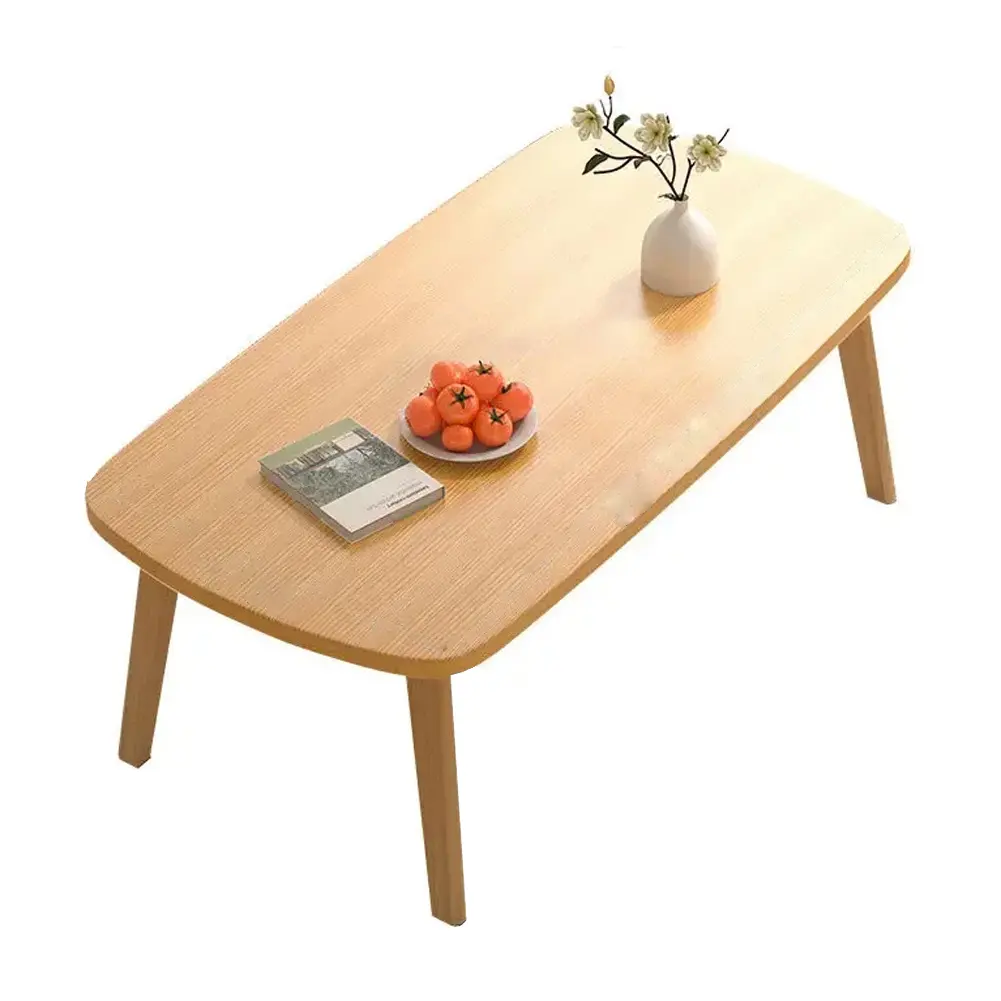 Twister.ck Folding Coffee Table, Collapsible Wooden Mini Desk, Multifunctional Foldable Coffee Tables For Small Spaces, Study, Bedroom, Living Room, Kitchen, Home Office