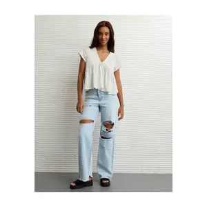 AE Sunchaser Knit Babydoll Swing T-Shirt