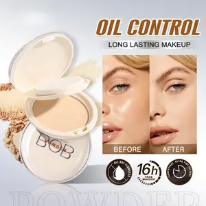 Matte Set Powder, Oil Control, Waterproof and Skin Abrasion, 8g Durable Powder, Perfect Set Effect, Makeup Powder