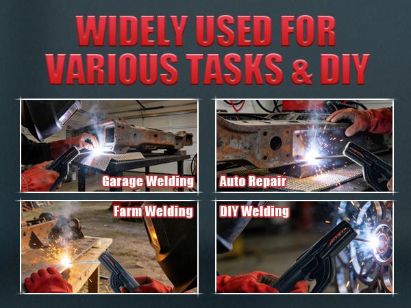 GNIWELDER Stick Welder 110V Portable ARC/TIG Welding Machine with LED Display Synergic Control IGBT Inverter Hot Start Arc Force Anti-Stick for Home Repair & Metal Working,Father's Day Christmas Gifts Thanksgiving and Birthday Gifts