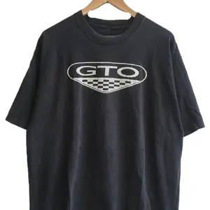 Gildan Print GTO Logo Pontiac T-Shirt Menswear Top