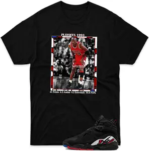 We Will Fit shirt to match Jordan 8 Playoffs Casual Cotton 3000 BC clothes