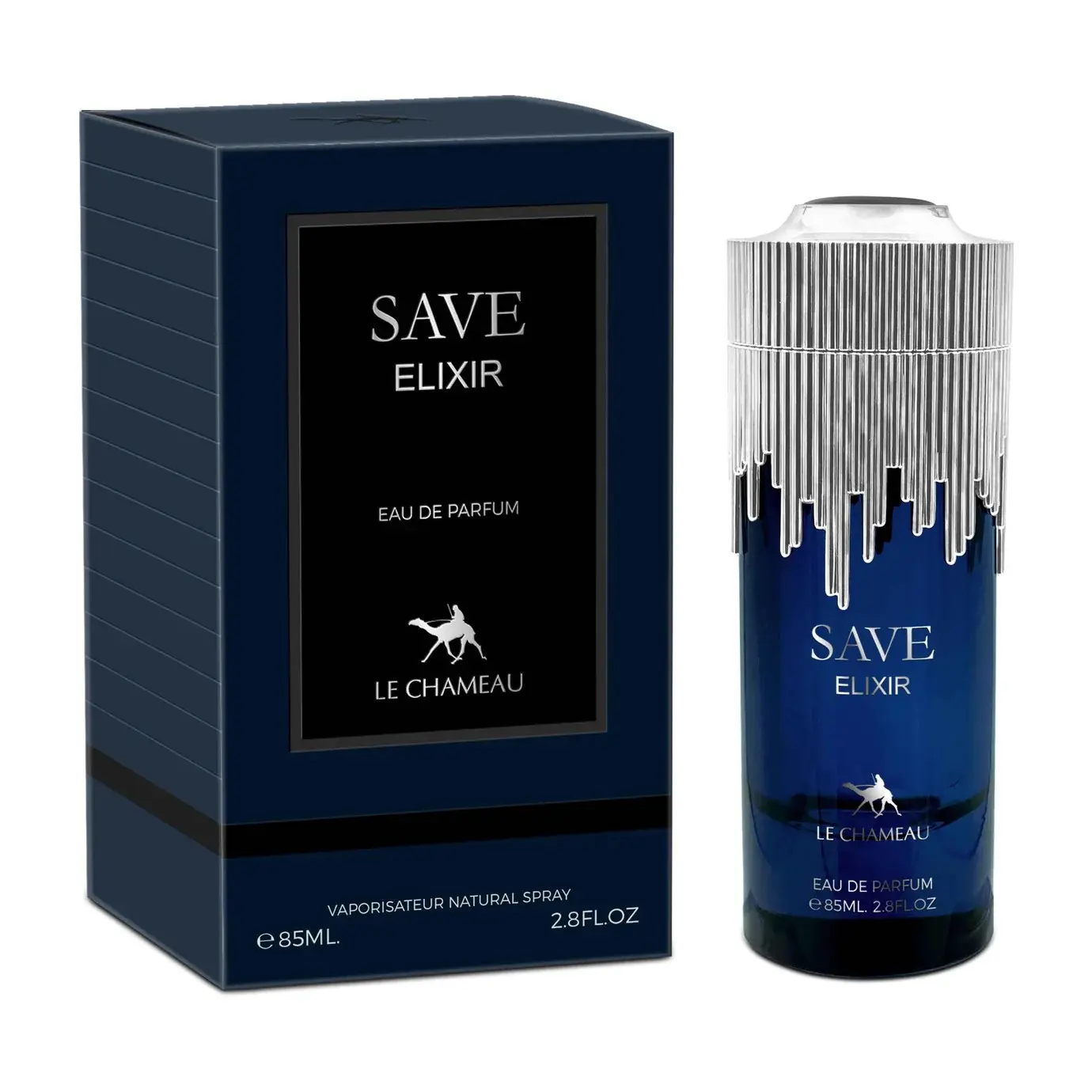 Save Elixir by Le Chameau  100 ml 3.4 oz Oriental Woody Fragrance for Men with Pineapple Orange Sandalwood & Amber Notes