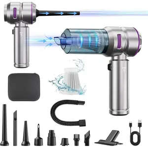 Handheld Vacuum Cordless,  Vacuum Cleaner with Brushless ,  Suction Vacuum &  Dusters with LED Light, Type C Port,  Mini Portable Hand Vacuum Blower for , Pet