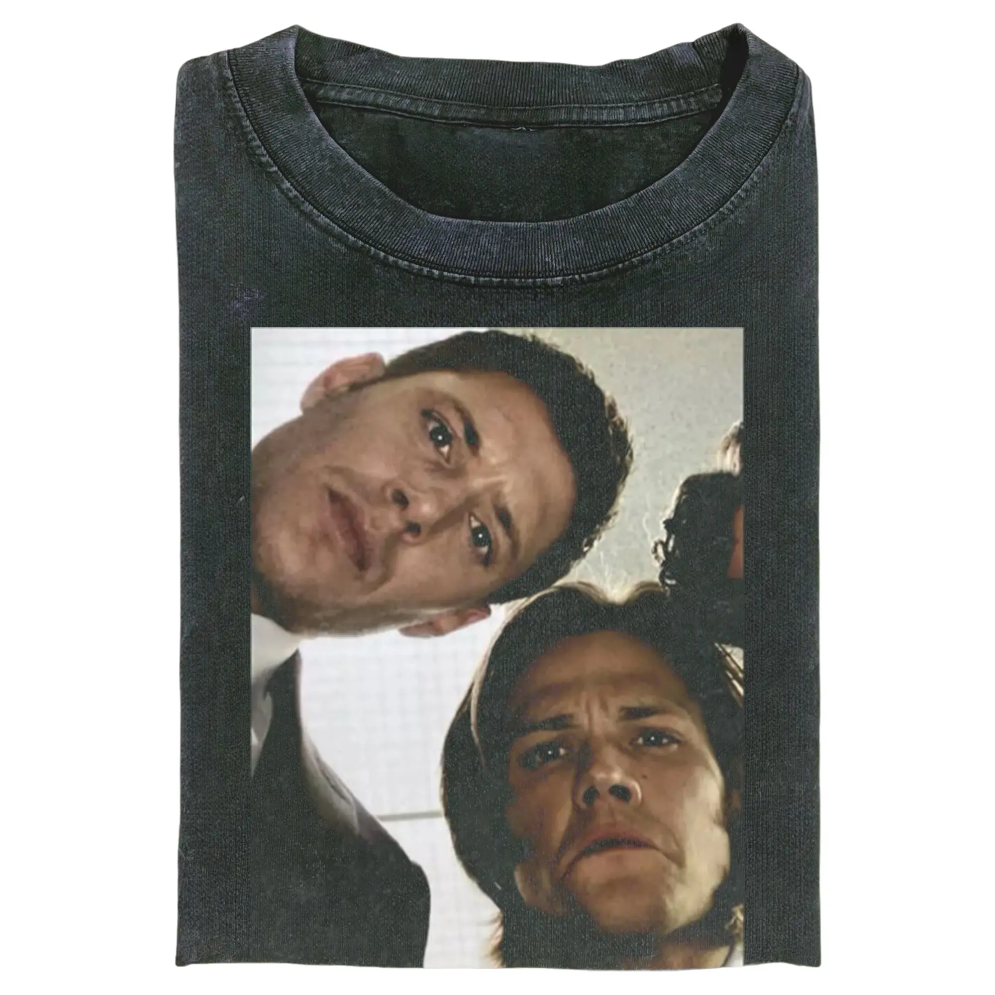 Supernatural Overhead Meme Tee, Dean & Sam Winchester Funny T-Shirt Xmas Tee Gift for Men, Gift for Women, Crew Neck Tee, Trending T-shirt