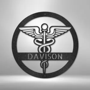 Custom Nurse Symbol Monograms - Personalize Your Gift for the Special Nurse in Your Life - USA