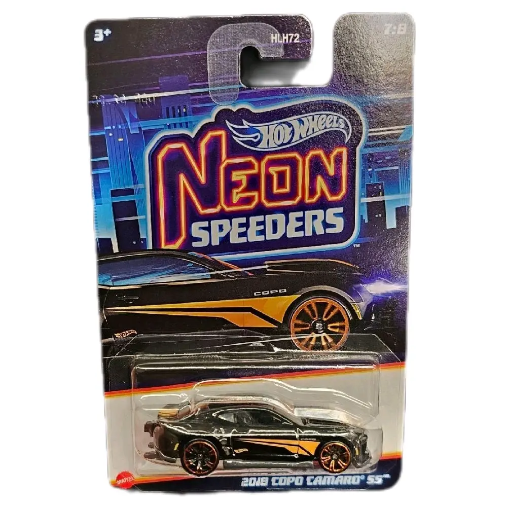 Hot Wheels Neon Speeders  2018 copo camaro ss Diecast Collectible Diecast Metal Model