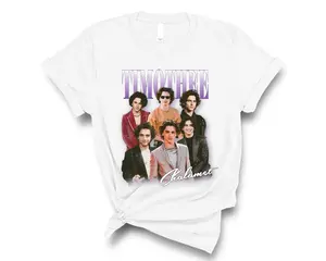 Timothee Star Chalamet T-Shirt, Celebrity Inspired Graphic Tee, Gift for Timathee Fans Shirt, Movie Star T-Shirt, Pop Culture Clothing, Casual Fashion Top