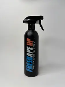 Freshape Up Barber Spray Bottle – 16.9 oz Refillable Mist Bottle for Grooming and Hairline Prep