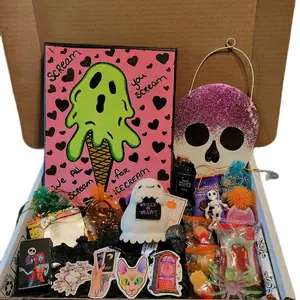 Spooky Finds Haunted Spooky Bundle Fantasy Theme Multiple Mixed Box Unique Birthday Gifts Vintage Party Favors Gothic Goodies Goodie Bag Stuffers Halloween