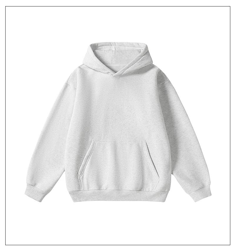 Men's Hoodie Cotton Blend Long Sleeve Pullover Regular Fit Soft Breathable Durable Everyday Comfort Machine Washable Casual Outdoor Urban Street Wear