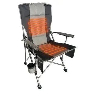 Heated Hard Arm Chair - Comfy Outdoor Furniture for Interior Use, Model Q-ARM-HEAT