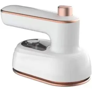 Mini Iron for Clothes, Portable Handheld Steam Iron - Handy Heat Press Small Iron - 360° Ironing Machine for Dry And Wet Ironing Support Dry And Wet Ironing for Home and Travel *ms