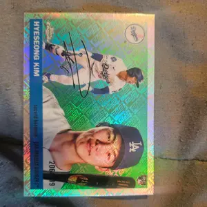 Topps Platinum 2025 Baseball Topps foil Hyeseong Kim 206/499