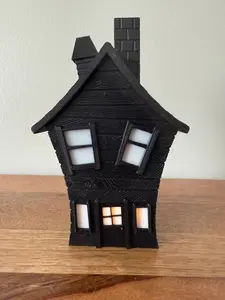 Haunted House Tea Light Holder