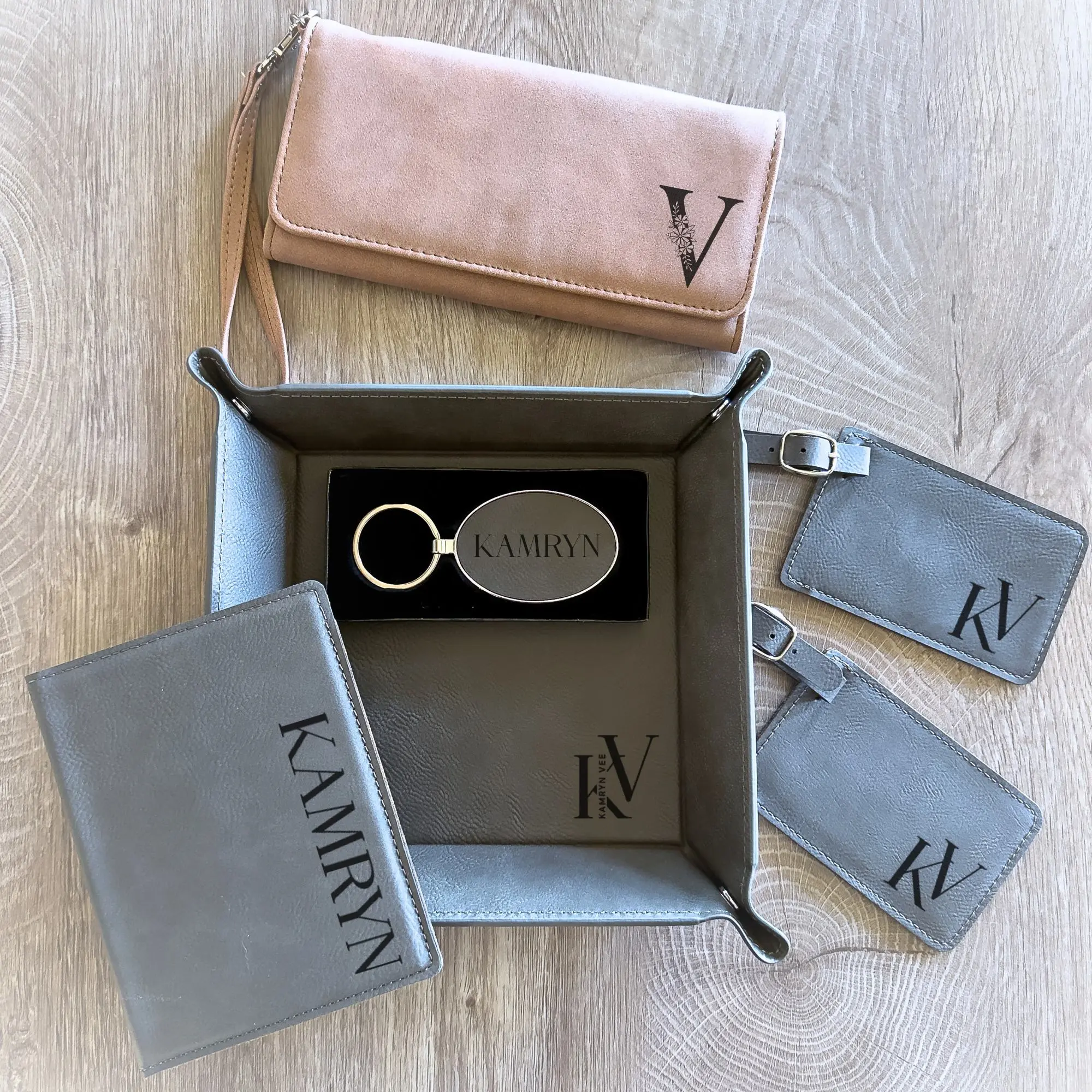 Personalized Travel Gift Set for Her