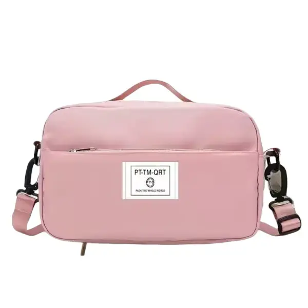 Women's Waterproof Crossbody Bag - Elegant Plain Casual Vibes Satchel Purse, Adjustable Hands-Free Crossbody & Shoulder Bag with Adjustable Strap, Lightweight Multi-Compartment for Travel, Street Use, Adjustable Hands-Free Women's Crossbody & Shoulder Bag