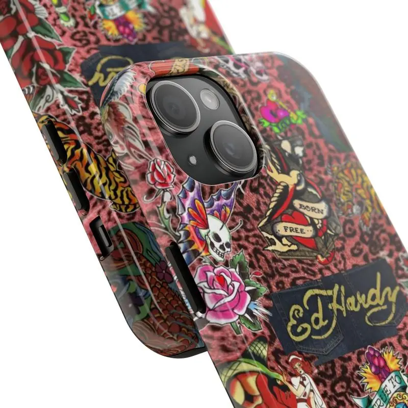 Retro Ed Hardy Tough Phone Case - Retro Design for iPhone 16, 16E 15 14 13 12 11 Pro Max 8 Plus X, Phone Protection Top Trendy Phone Cases Phone Cover Hard Case Tough 2-piece Phone Case - TikTok Shop Retro Ed Hardy Tough Phone Case - Retro Design for iPhone 16, 16E 15 14 13 12 11 Pro Max 8 Plus X, Phone Protection Top Trendy Phone Cases Phone Cover Hard Case Tough 2-piece Phone Case - TikTok Shop