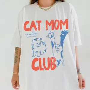 Cat Mom Shirt, Cat Mama Tee, Funny Cat Lover Shirt, Fur Mama Gift, Mother's Day Gift