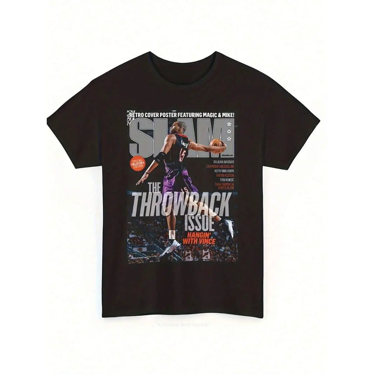 Vintage 90s Retro Basketball Graphic Tee |     Unisex Loose Fit Streetwear |     Soft Stretch  Blend |     Casual Sports Shirt for Men Women Teens