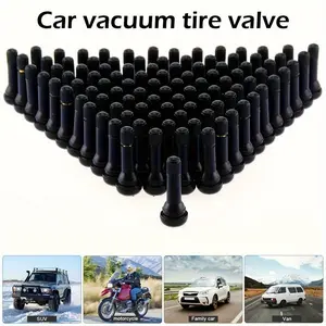 20 tire valve stems, TR413 universal compatible type, durable fixator, valve puller tool, easy to install, suitable for cars, motorcycles and all-terrain vehicles.