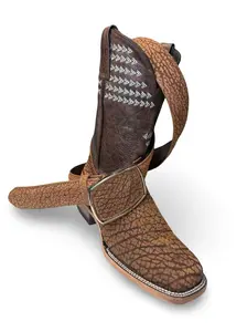 Bota Vaquera Cuello De Toro Miel Para Caballero