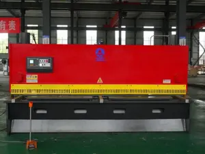 QC11K Hydraulic Cutter Guillotine Shearing Machine 3200mm, CNC Shearing Machine with Estun 21s Controller