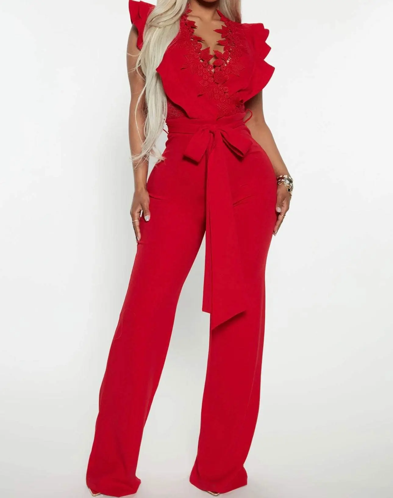 Shots Please! 🍸  Ruffle Jumpsuit 🏖️✈️💣