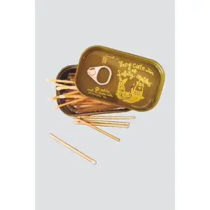 Very Cute Tin Of Safety Matches