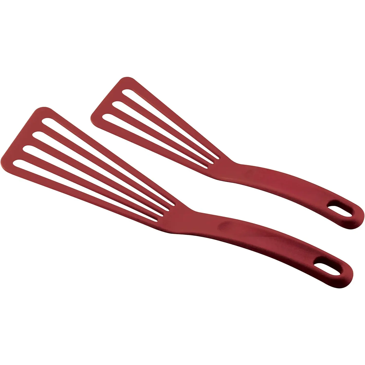 KitchenTools and Gadgets Nylon Cooking Utensils / Spatula / Fish Turners - 2 count, Rose