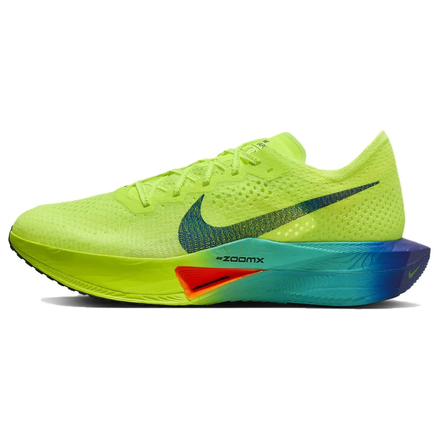 Nike ZoomX Vaporfly 3 Fast Pack Cushioned Durable Low Top Running Shoes Men's Green DV4129-700
