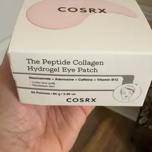 Product Review of COSRX The Peptide Collagen Hydrogel Eye Patch 60 Patches Reduce Puffiness Hydrate Under-Eye Bags in 10 Minutes from J**a